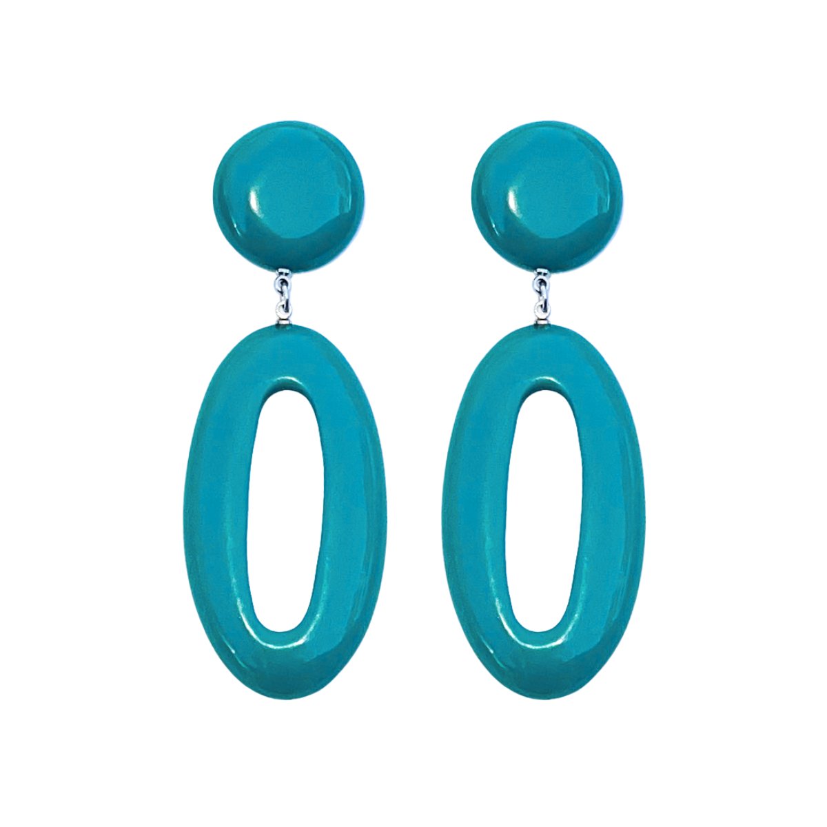 Venus Hoop Drop Earrings