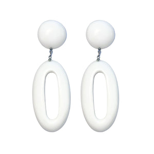 Venus Hoop Drop Earrings