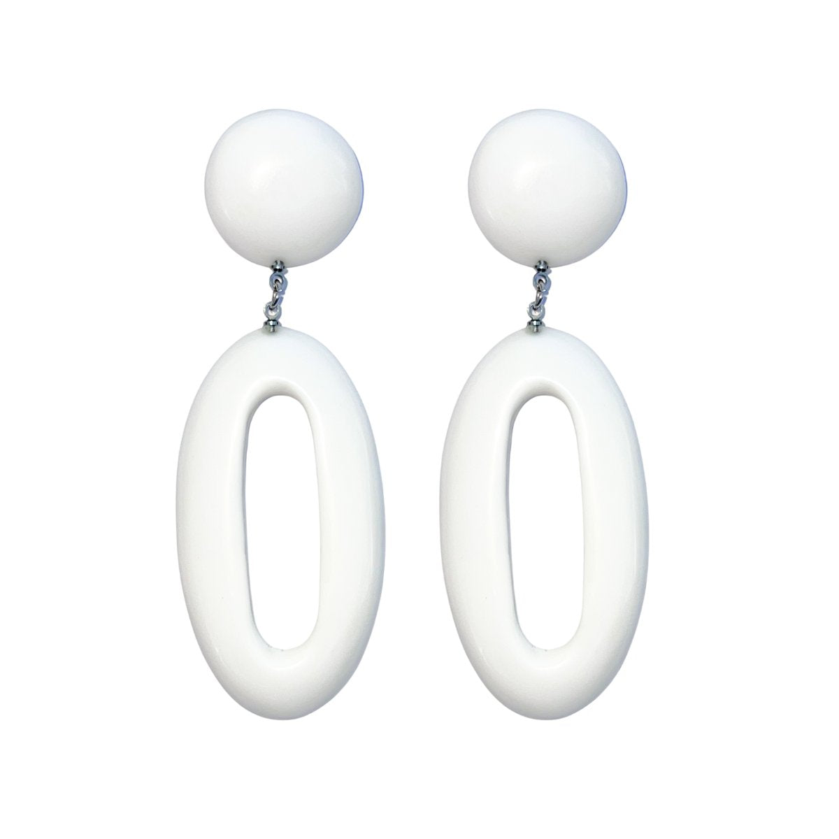 Venus Hoop Drop Earrings