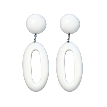 Venus Hoop Drop Earrings