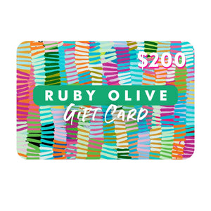 Buy a Ruby Olive E-Gift Card