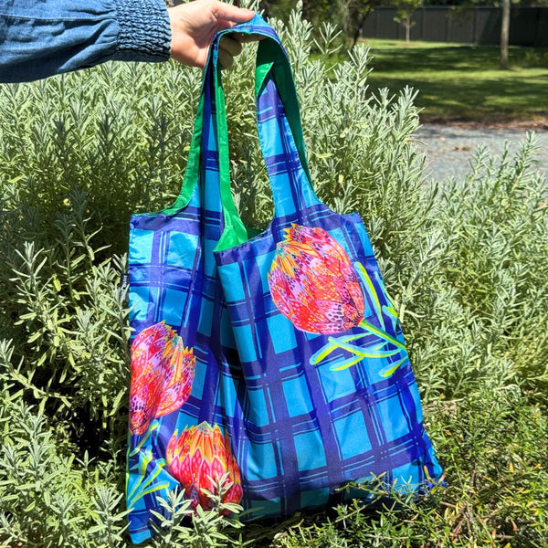 Warratah Reusable Shopping Bag