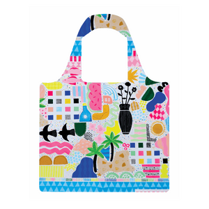 Beach House Reusable Shopping Bag