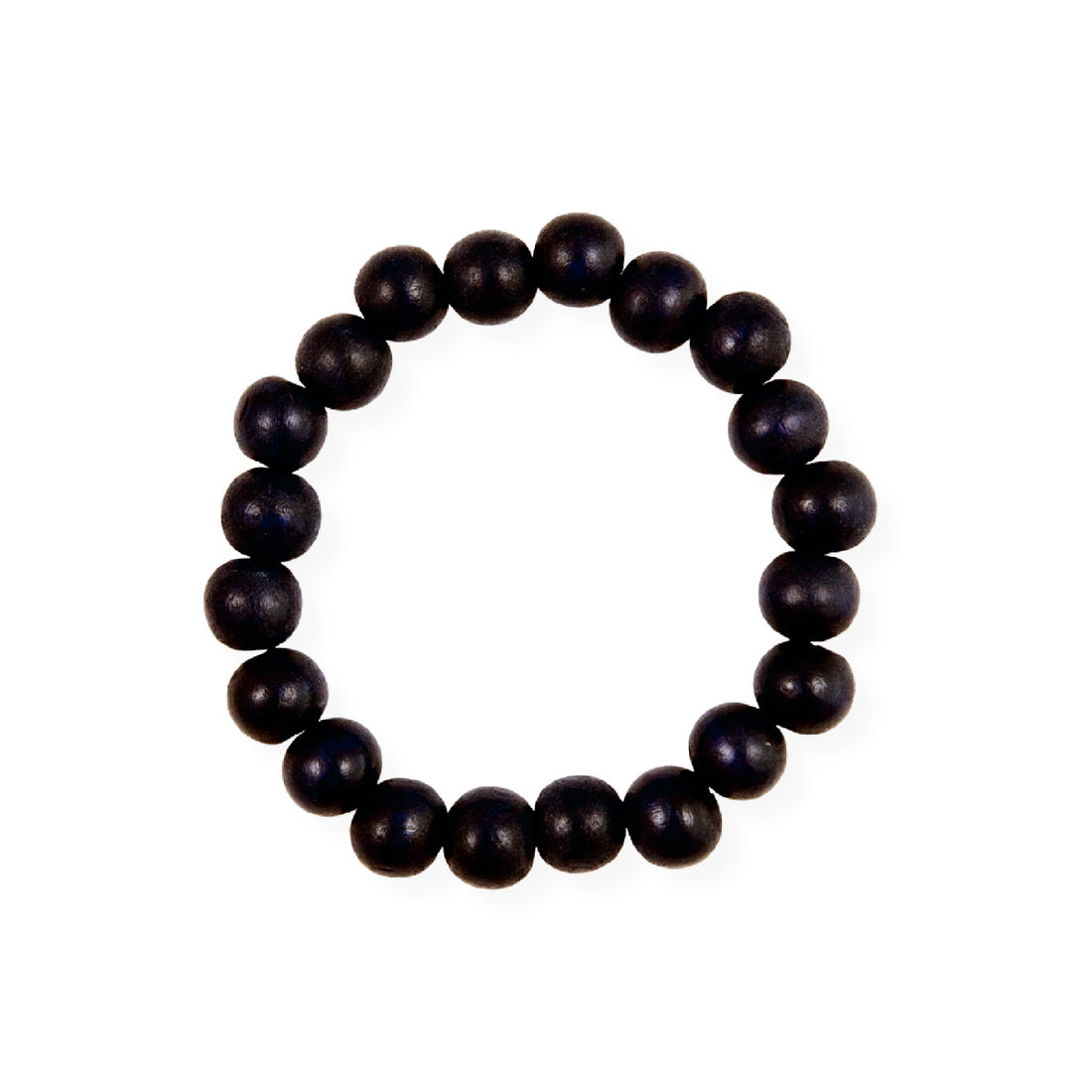 Colour Me Happy Beaded Bangle - Black - PERFECTLY IMPERFECT