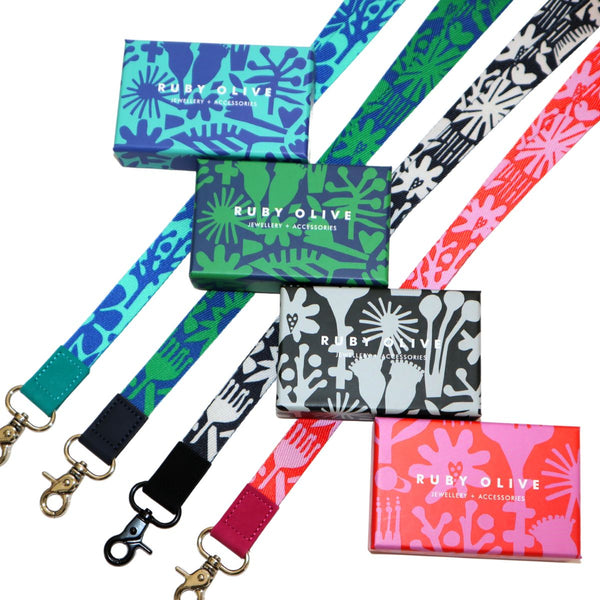 RO x Lordy Dordie Block Party Lanyard - Mono