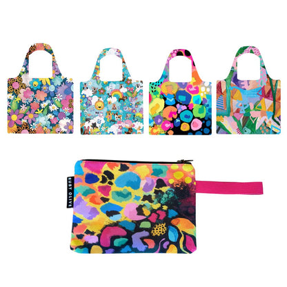 Bold + Bright Shopper and Pouch Bundle