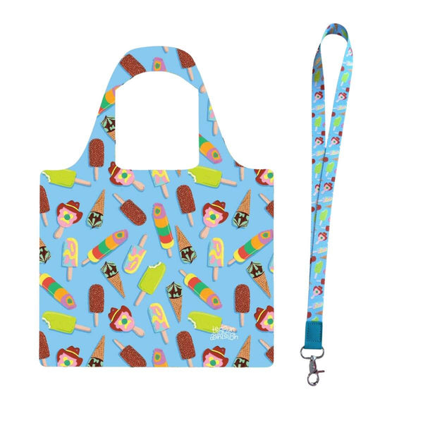 Bubble O Bill Shopper and Lanyard Bundle