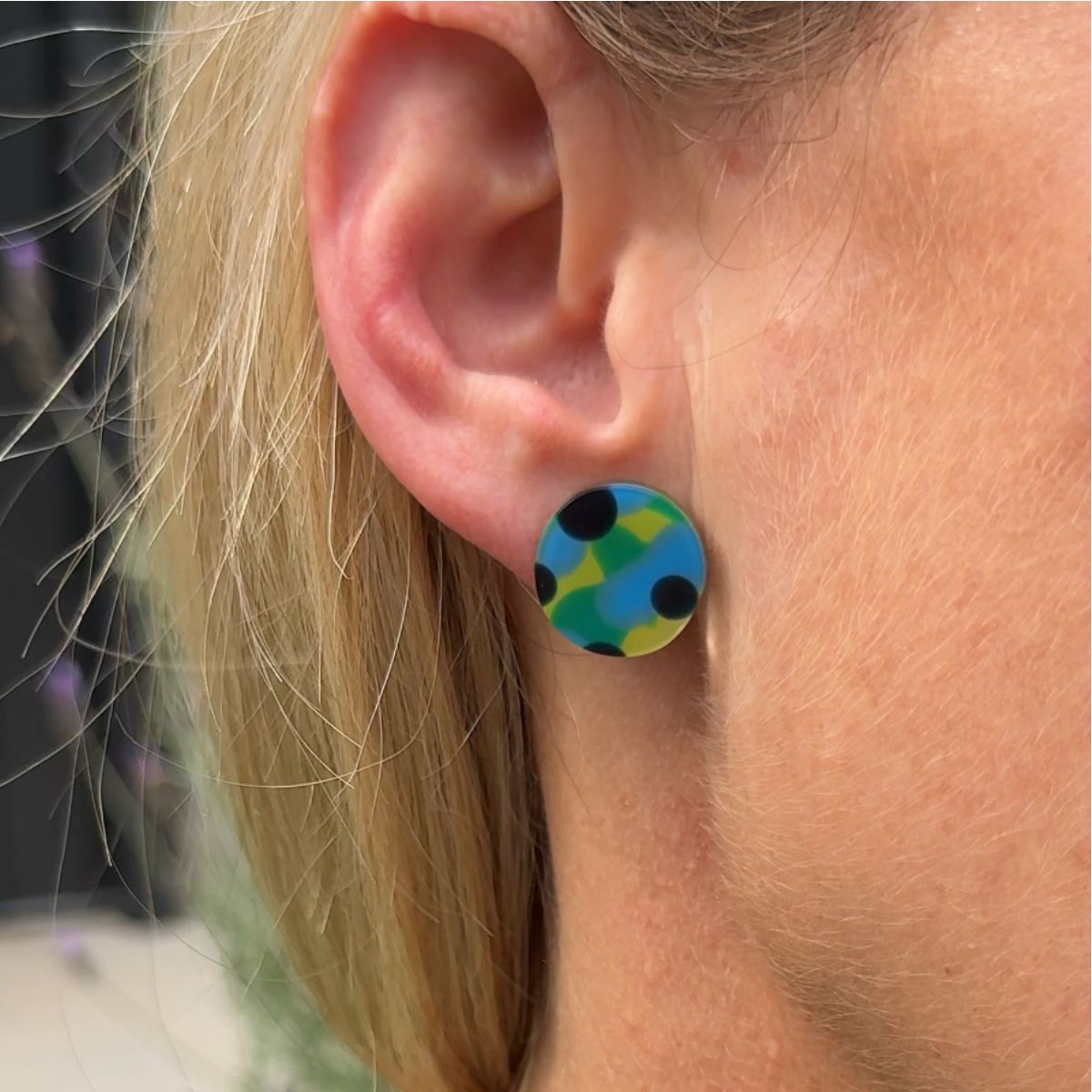 Cheer Squad Medium Stud Earrings