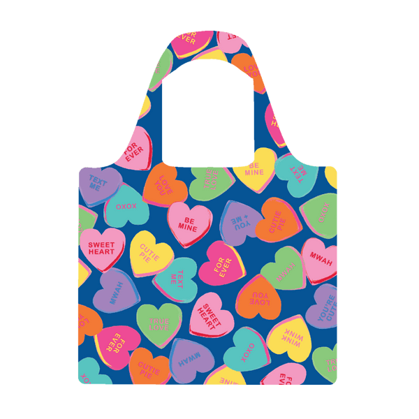 Candy Heart Reusable Shopping Bag