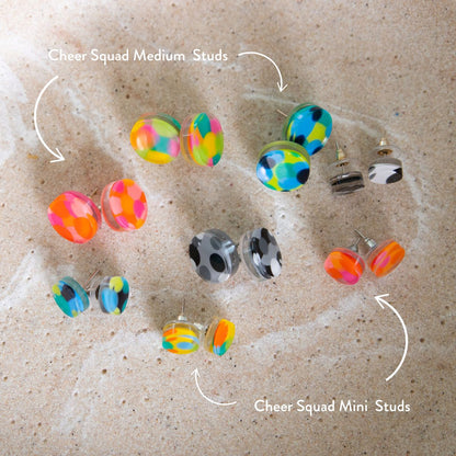 Cheer Squad Mini Stud Earrings