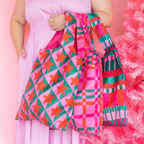 Festive Shopping Bag Bundle (Set of 3)