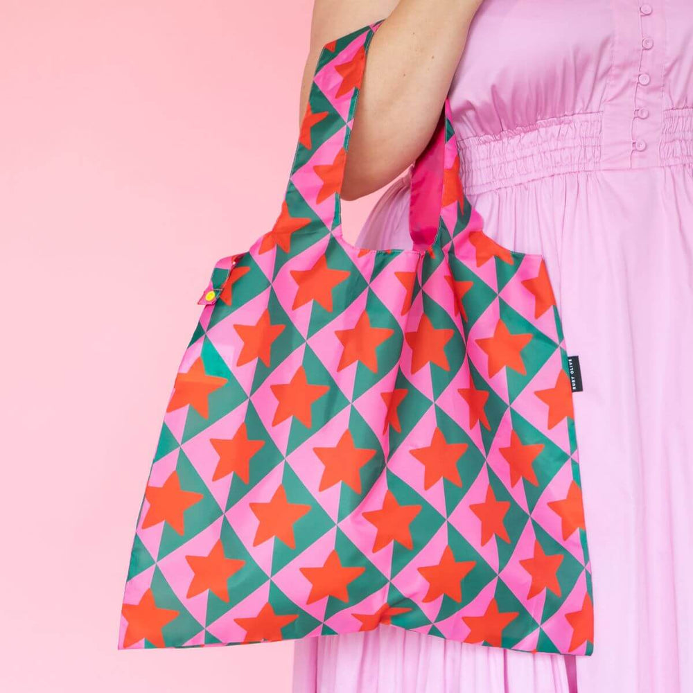 Festive Star Reusable Shopping Bag