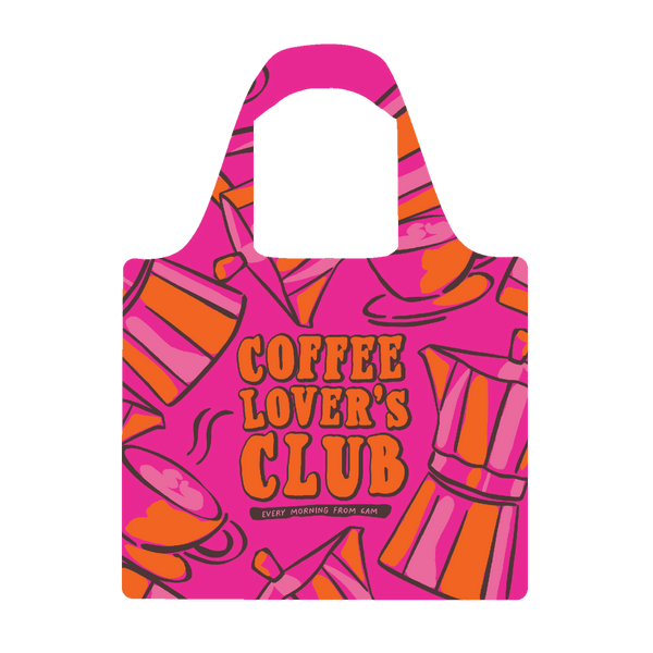 Coffee Lovers Club Reusable Shopping Bag