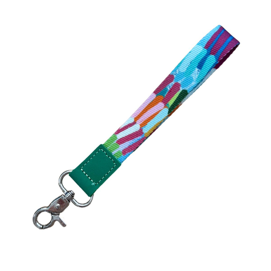 Colourful Chaos Wrist Lanyard