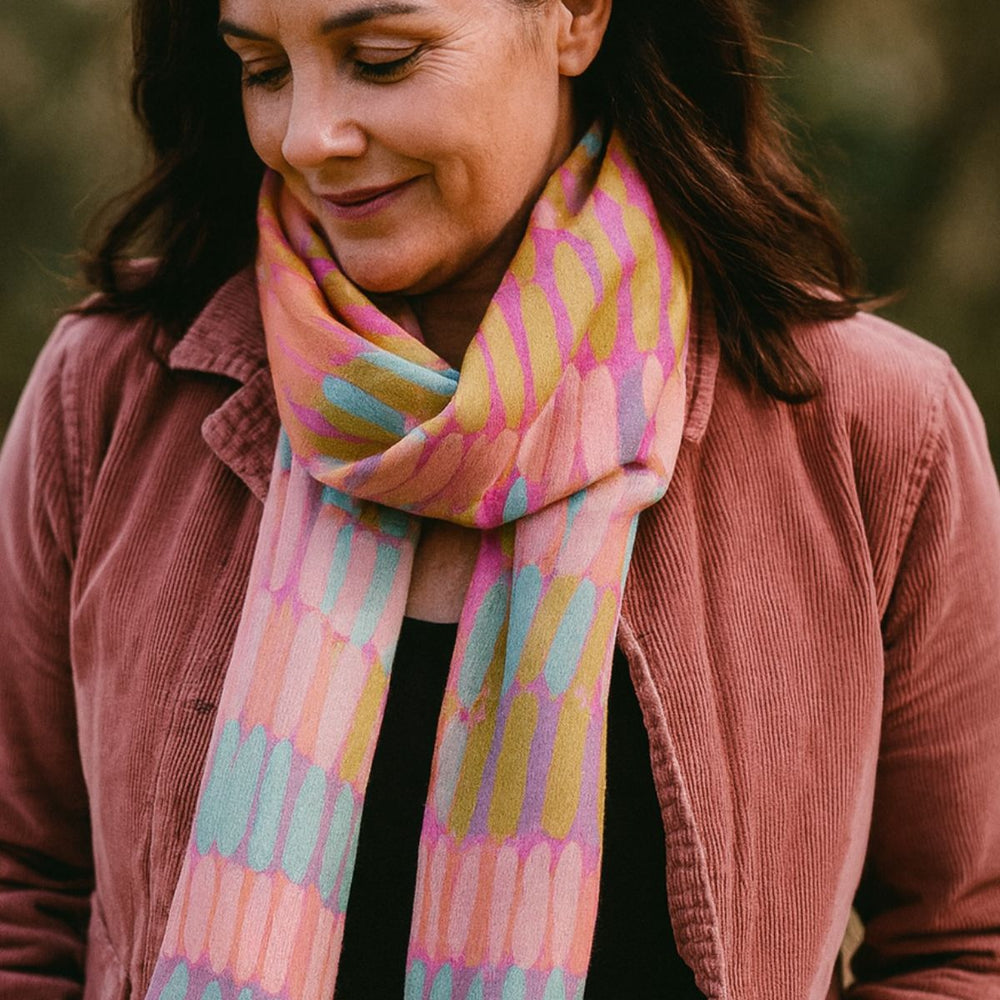 Wasabi Long Scarf