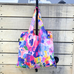 Rainbow Fields Reusable Shopping Bag