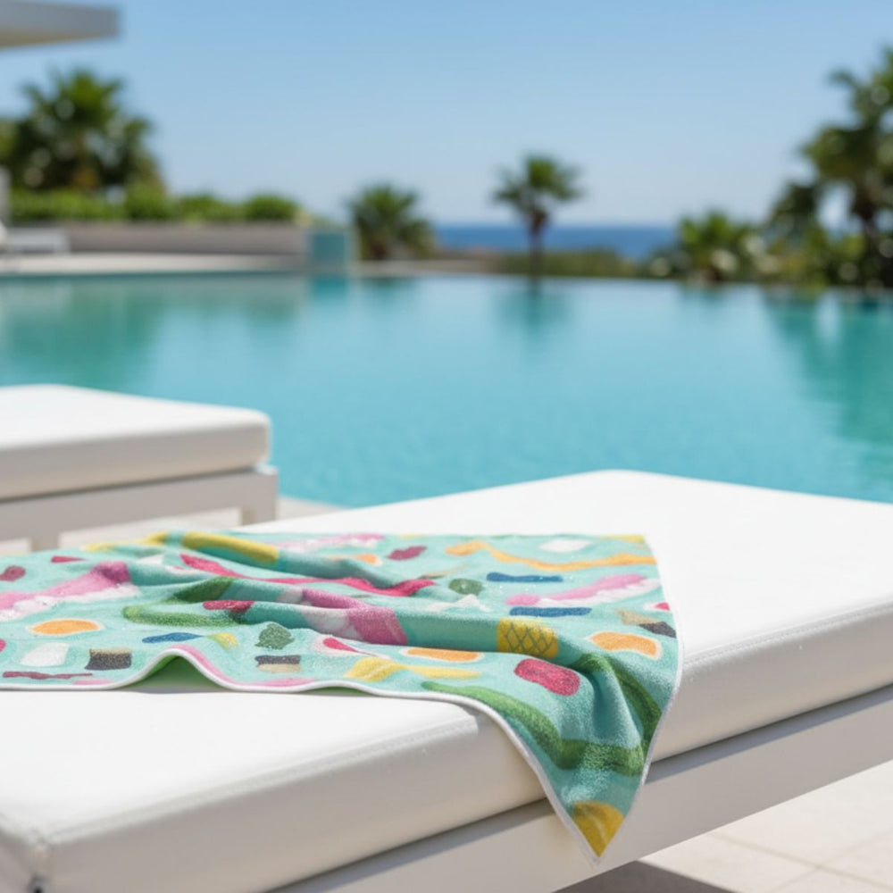 Lolly Jar Quick Dry Small Microfibre Towel