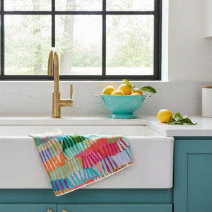 Colourful Chaos Quick Dry Small Microfibre Towel