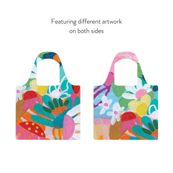 RO x Steph Chapman Edible Blooms Reusable Shopping Bag