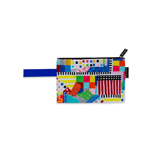 Neon Tea Party Shopper and Pouch Bundle
