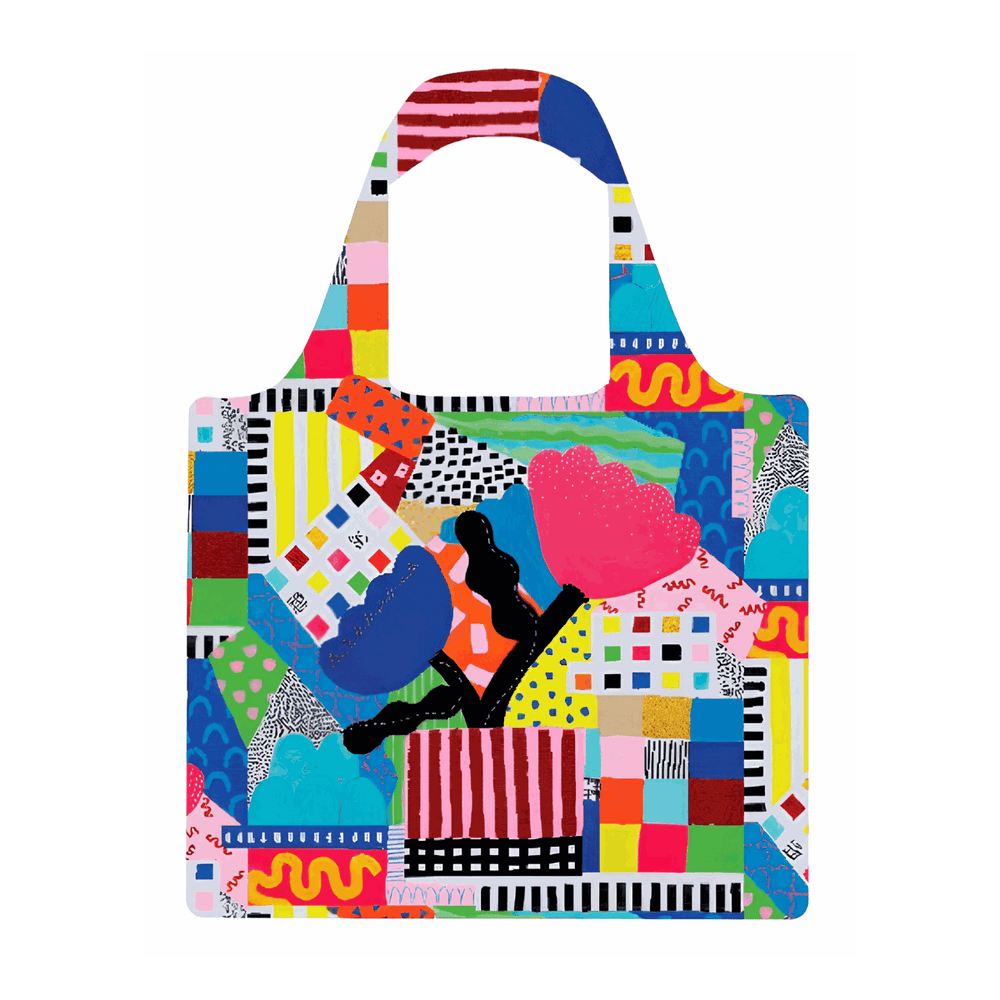 Floral Burst Reusable Shopping Bag