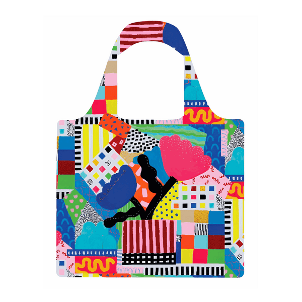 Floral Burst Reusable Shopping Bag