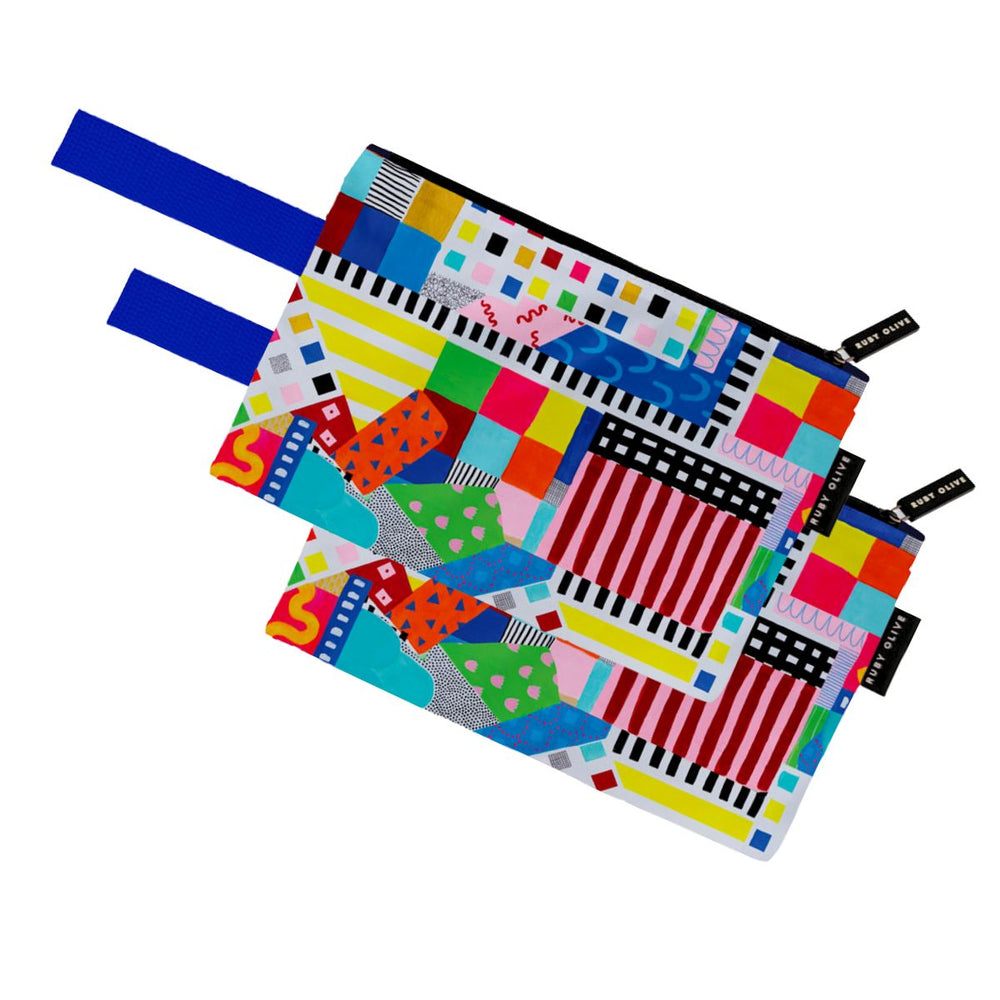Floral Burst Small Pouch 2 Pack