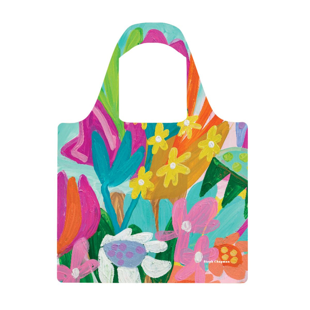 Flower Joy Reusable Shopping Bag