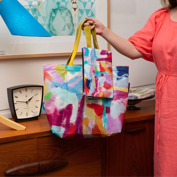 RO x Deb McNaughton Frazzled Tote Bag