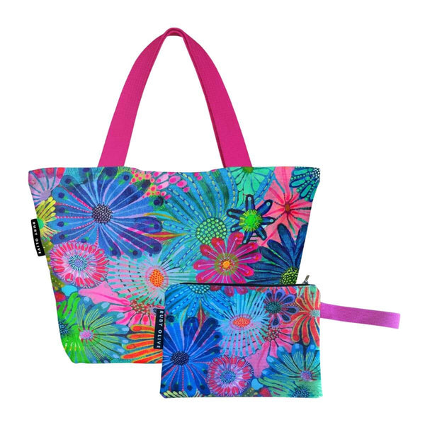 Garden Of Eden Tote Bag and Pouch Bundle