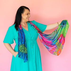 Garden Of Eden Long Scarf