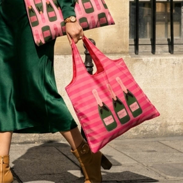 Girl, Dinner Pouch Trio and Shopping Bag Bundle