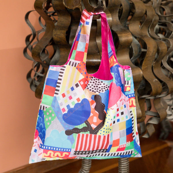 Floral Burst Reusable Shopping Bag