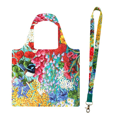 Little Wren Shopper and Lanyard Bundle