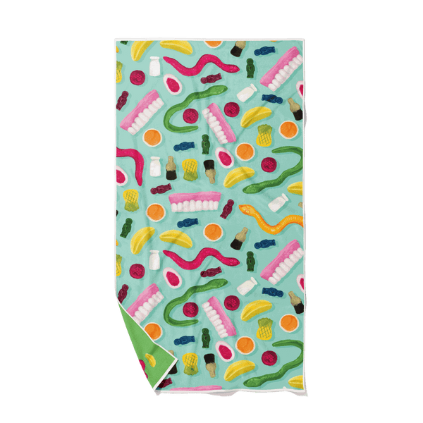 Lolly Jar Quick Dry Small Microfibre Towel