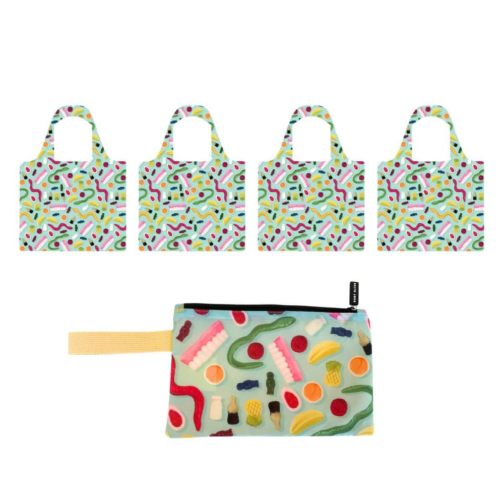 Lolly Jar Shopper and Pouch Bundle