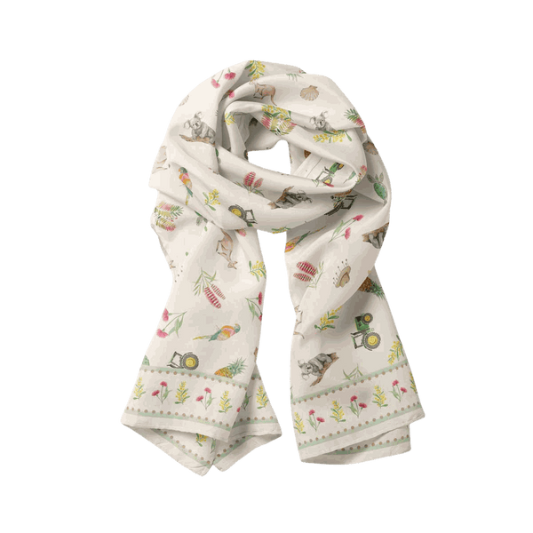 Loving Our Sunburnt Country Modal Long Scarf