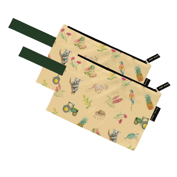 Loving Our Sunburnt Country Small Pouch 2 Pack