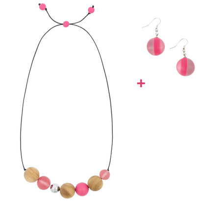 Marble Scoop Necklace Bundle (3 Colours Avail)