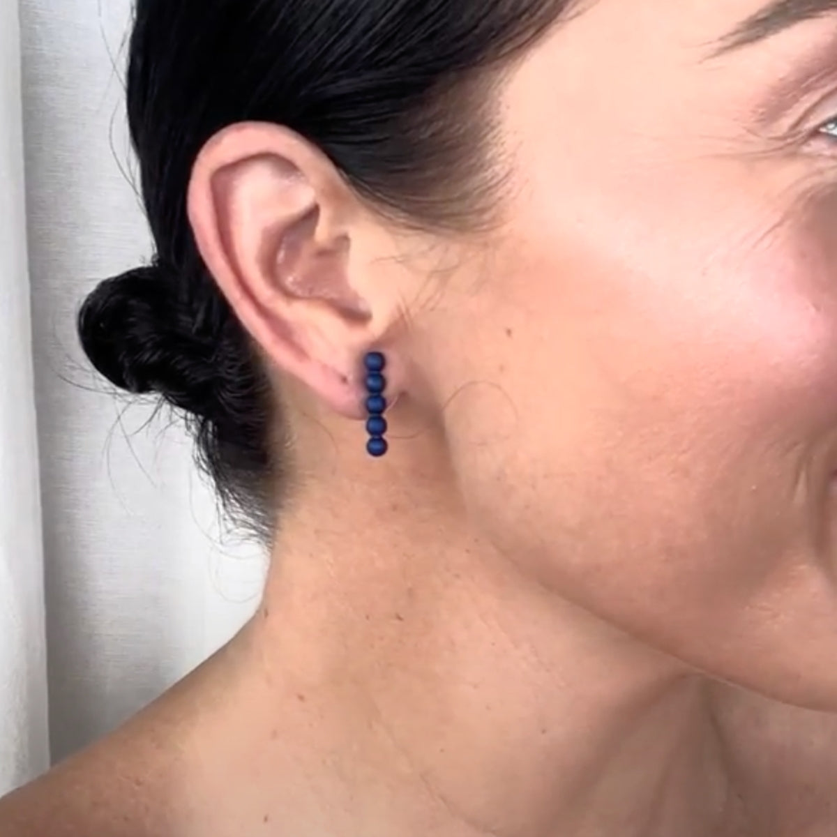 Zara Pearlised Drop Earrings - PERFECTLY IMPERFECT