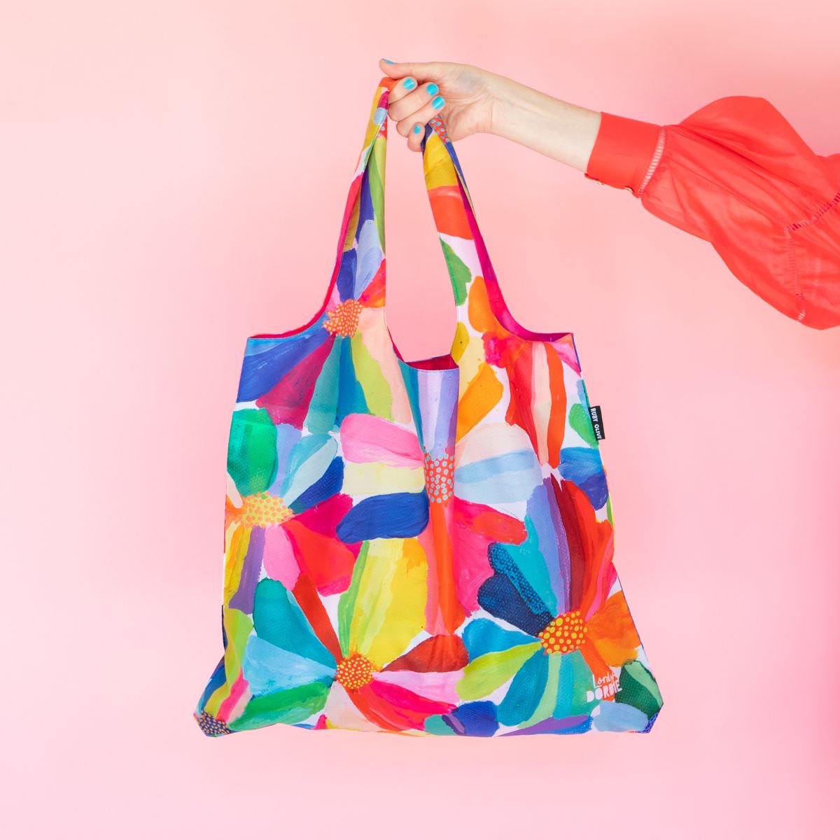 Petal Party Shopper Bag and Lanyard Bundle