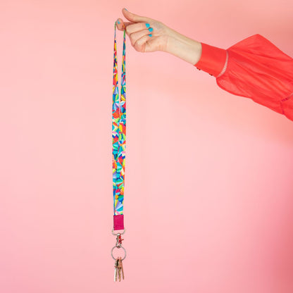 RO x Lordy Dordie Petal Party Lanyard