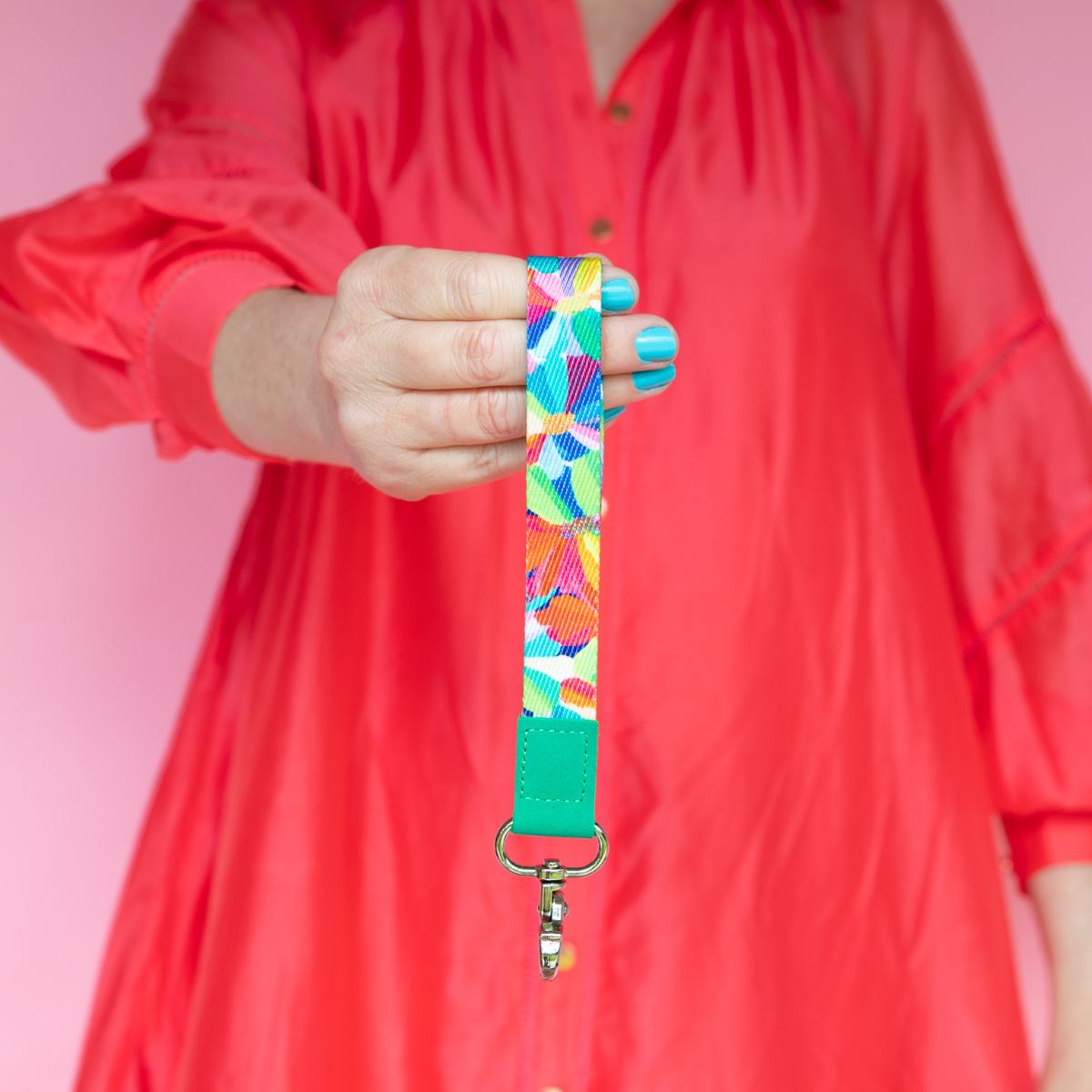 RO x Lordy Dordie Petal Party Wrist Lanyard