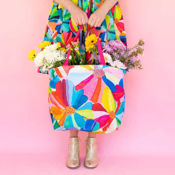 RO x Lordy Dordie Petal Party Tote Bag