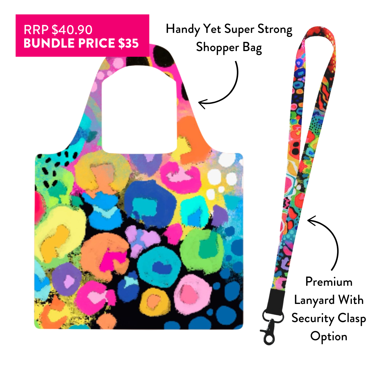 Phoenix Shopper and Lanyard Bundle