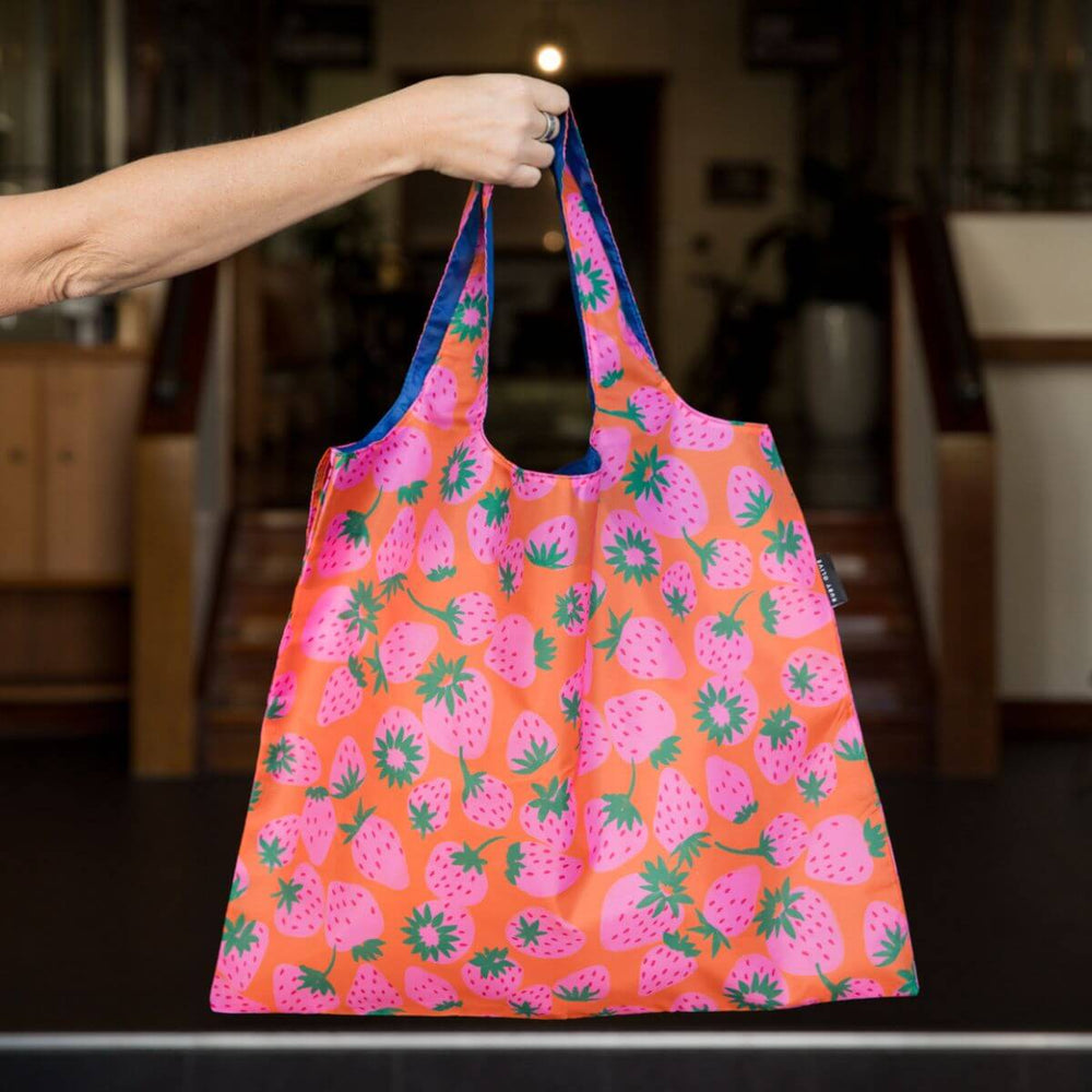 Strawberry Reusable Shopping Bag - Bag - Ruby Olive
