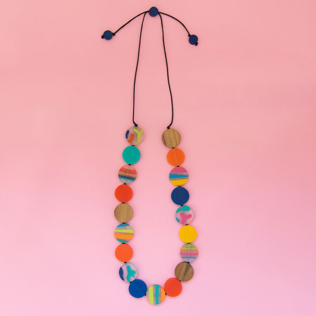 Rainbow Bright Long Necklace