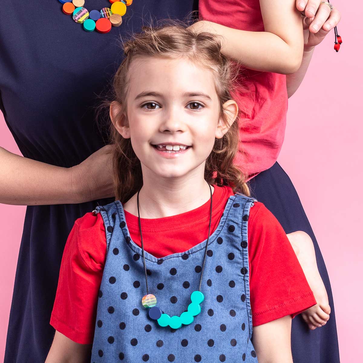 Rainbow Bright Mini Scoop Necklace - PERFECTLY IMPERFECT