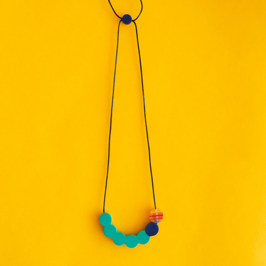 Rainbow Bright Mini Scoop Necklace - PERFECTLY IMPERFECT