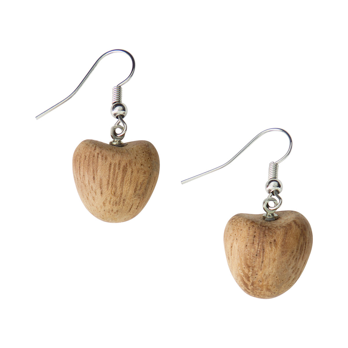 Tradewind Pod Earrings - Wood - PERFECTLY IMPERFECT